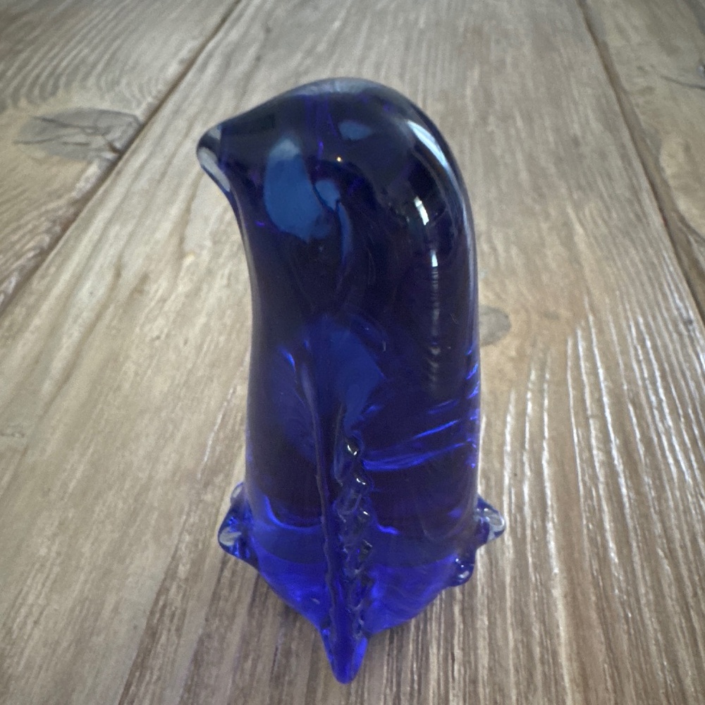 Vintage Glass Penguin